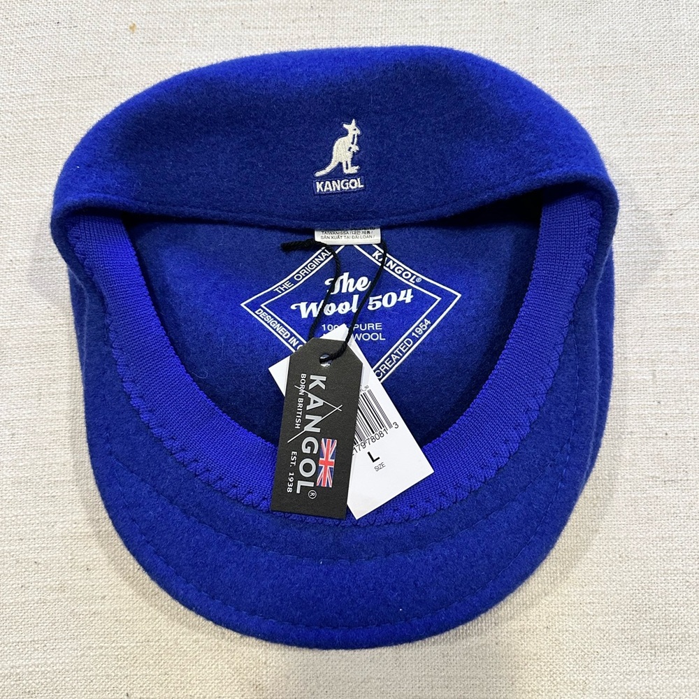NWT Kangol Wool 504 Starry Blue Size: L